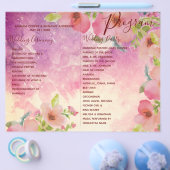 Details zum Menü in einem Programm - Flyer (Einzeln)