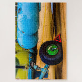 Details zum militärischen Hubschrauber Puzzle (Vertikal)