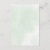 Details zum Mistelbaum Begleitkarte (Rückseite)