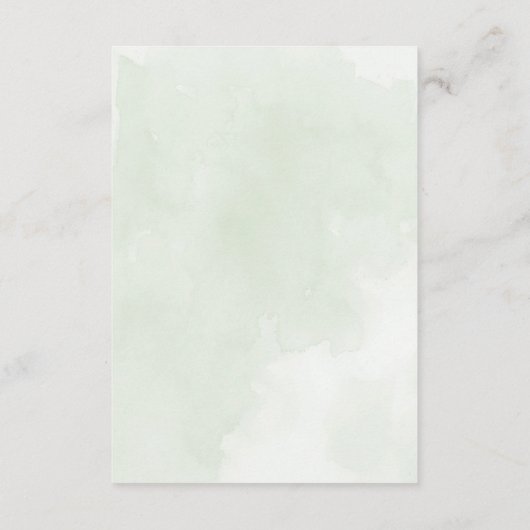 Details zum Mistelbaum Begleitkarte (Rückseite)