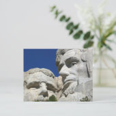 Details zum Mount Rushmore Postkarte (Stehend Vorderseite)
