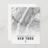 Details zum New York Wedding Weekend Begleitkarte (Vorne/Hinten)