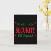Details zum North Pole Security Elf Karte (Gelbe Blume)