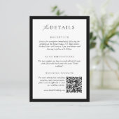 Details zum QR-Code Classic für Monogramm-Wreath-H Begleitkarte (Stehend Vorderseite)