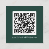 Details zum QR-Code für Emerald Greenery-Koordinat Begleitkarte (Rückseite)