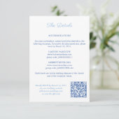 Details zum QR-Code für Nautische Hochzeiten Begleitkarte (Stehend Vorderseite)
