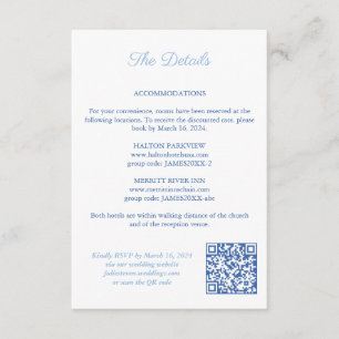 Details zum QR-Code für Nautische Hochzeiten Begleitkarte