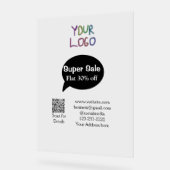 Details zum QR-Code für Superverkäufe Business Dis Acrylschild (Winkel)