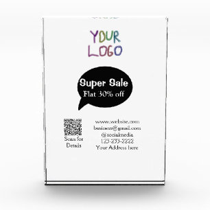 Details zum QR-Code für Superverkäufe Business Dis Fotoblock