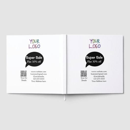 Details zum QR-Code für Superverkäufe Business Dis Gästebuch (Voll)