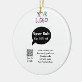 Details zum QR-Code für Superverkäufe Business Dis Keramik Ornament (Links)