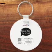 Details zum QR-Code für Superverkäufe Business Dis Schlüsselanhänger (Rückseite)