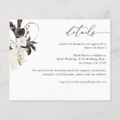 Details zum Schwarz-Weiß-Strand (Vorderseite)