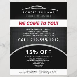 Details zum Schwarzen Auto, Reparatur des Auto, Fl Flyer