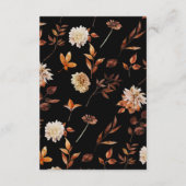 Details zum Schwarzen Fall Begleitkarte (Rückseite)