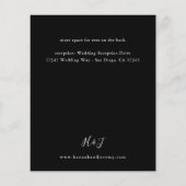 Details zum Schwarzen Marmor 2 Flyer (Hinten)