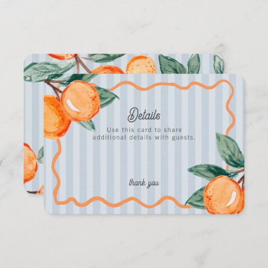 Details zum Zitrusfrüchte-Zitronenpasten in der bl Begleitkarte (Vorne/Hinten)