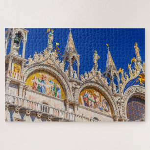 Details zur Basilika San Marco, Venedig, Italien Puzzle