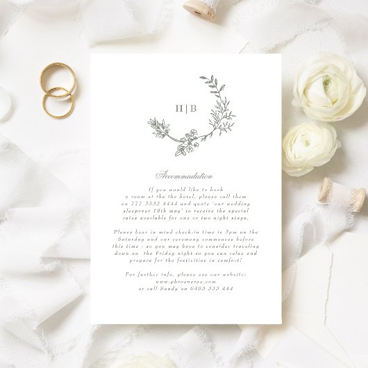 Details zur Blumenmonographie Begleitkarte