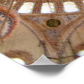 Details zur Decke der blauen Moschee Poster (Ecke)