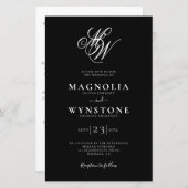 Details zur Einladung zum Hochzeitsfeiern (Vorne/Hinten)