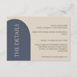 DETAILS ZUR EINSCHLIESSUNGSKARTE VON NAVY & PEACH  BEGLEITKARTE