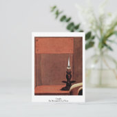 Details zur Frau: Candle By Georges de La Tour Postkarte (Stehend Vorderseite)
