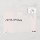 Details zur Frau: Candle By Georges de La Tour Postkarte (Rückseite)