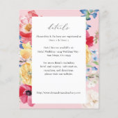 Details zur Frühjahrsmehrfarbigkeit - Rosa (Vorderseite)