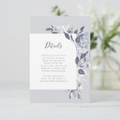 Details zur Herbstflora Begleitkarte (Stehend Vorderseite)