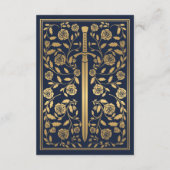 Details zur Hochzeit des Blauen Königsschwert Begleitkarte (Rückseite)