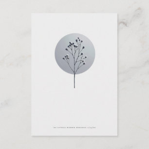 Details zur Hochzeit des Schneezweigs Begleitkarte