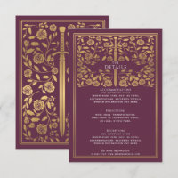 Details zur Hochzeit im Mauve Royal Mittelalter