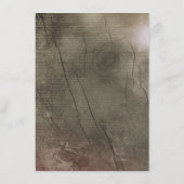 Details zur Hochzeit in Gold String Lights Begleitkarte (Rückseite)