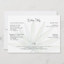 Details zur Hochzeit in tropischen Foliage Beach