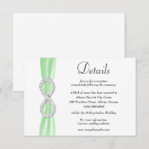 Details zur Hochzeit von Green Ribbon Diamond