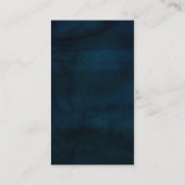 Details zur Hochzeit von Navy Luster Dark Blue Wat Begleitkarte (Rückseite)