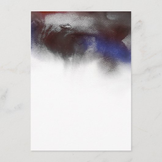 Details zur Hochzeit von Navy und Burgund Begleitkarte (Rückseite)