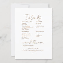 Details zur Hochzeit von Pampas Gold Text