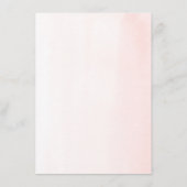 Details zur Hochzeit von Pampas-Gras in Rosa Begleitkarte (Rückseite)