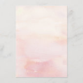 Details zur Hochzeit von Pampas Grass und Pink Kin Begleitkarte (Rückseite)