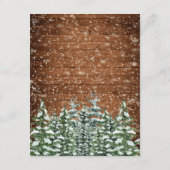 Details zur Hochzeit von Schwarzwald & Forest Coun Begleitkarte (Rückseite)