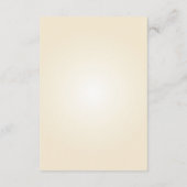 Details zur Hochzeit von Wasserfarben Begonias Flo Begleitkarte (Rückseite)