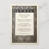 Details zur Hochzeitkarte | Champagne Ivy Collecti