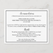 Details zur Hochzeitskarte / Info-Karte | Nadine ( Begleitkarte (Rückseite)