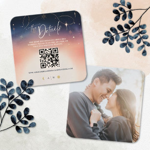 Details zur Hochzeitskarte Sunset to Moonrise Begleitkarte