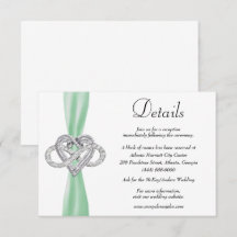 Details zur Hochzeitsstimmung im Grünen Ribbon Inf