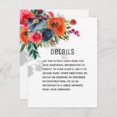 Details zur Hochzeitsstufe Ankündigung (Vorne/Hinten)