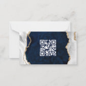 Details zur Karte für Marmor, Weißes und Gold (Rückseite)