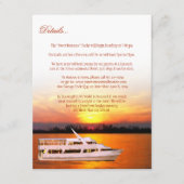 Details zur Ocean Sunset Card Begleitkarte (Vorderseite)